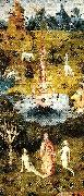Hieronymus Bosch den vanstra flygeln i ustarnas tradgard Sweden oil painting artist